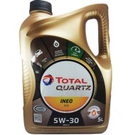 Масло моторное «Total» Quartz Ineo ECS, 5W30, 151261, 5 л