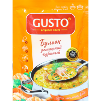 

Бульон "GUSTO"(куриный)100г