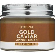 Крем для лица «Lebelage» Gold Caviar Ampoule Cream, омолаживающая, 70 мл