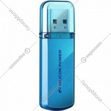 Накопитель USB «Silicon Power» 8 Gb, голубой.