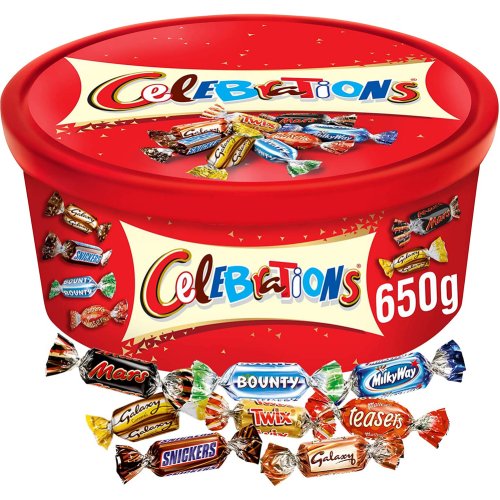 Набор конфет «Celebrations» ассорти ,молочный шоколад, 650 г