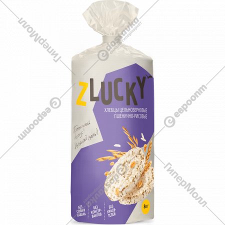 Хлебцы «Z Lucky» пшенично-рисовые, 80 г
