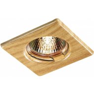 Светильник встраиваемый «Novotech» Wood, Spot NT12 309, 369716, светлое дерево