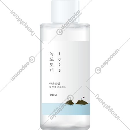 Тоник для лица «Round lab» 1025 Dokdo Toner, очищающий, 100 мл