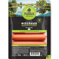 

Сосиски"ФIЛЕЙНЫЯ"(м/свин,в/с,фас)ДМК350г
