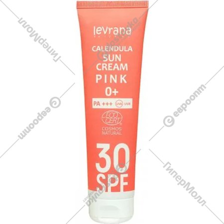 Солнцезащитный крем для лица и тела «Levrana» Календула, 30SPF Pink, 100 мл