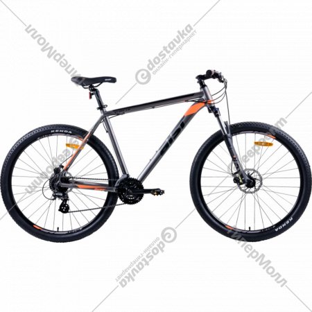Велосипед «Aist» Slide 1.0 29 2021, 19.5, серо-оранжевый