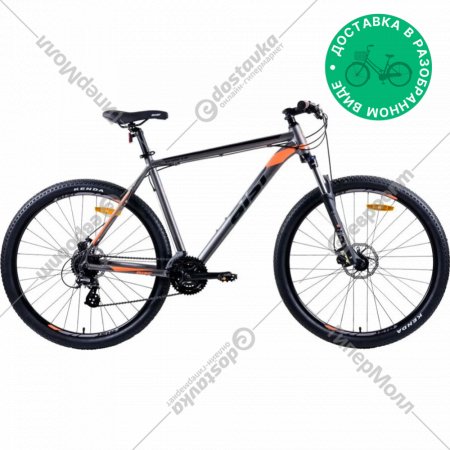 Велосипед «Aist» Slide 1.0 27.5 2021, 20, серо-оранжевый