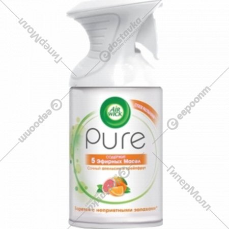 Освежитель воздуха «Air Wick» Pure, Сочный апельсин и грейпфрут, 250 мл