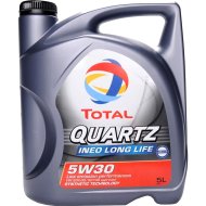 Масло моторное «Total» Quartz Ineo L Life, 5W30, 181712, 5 л