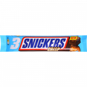 Шоколадный батончик «Snickers» Crisp, 60 г