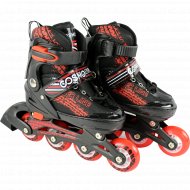 Роликовые коньки «CosmoRide» Skater, размер 31-34, черный/красный