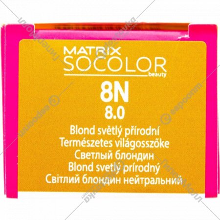 Крем-краска для волос «L'Oreal» Matrix SoColor Beauty, Мокка 6MC, E3424700, 90 мл