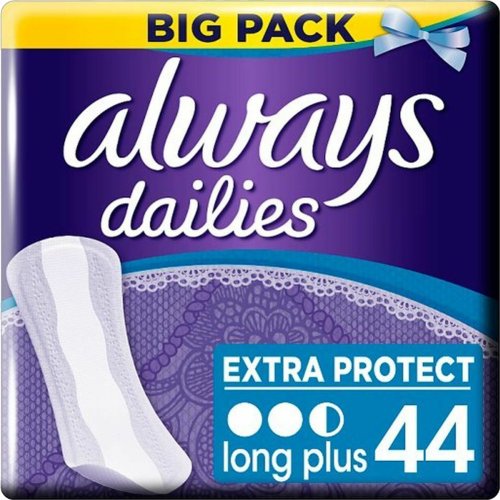 Прокладки ежедневные «Always» Dailies Extra Protect Long Plus, 44 шт