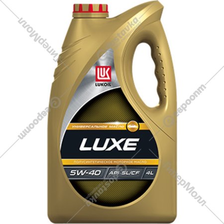 Масло моторное «Lukoil» Люкс, 5W40, 19190, 4 л
