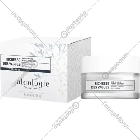 Крем для лица «Algologie» Vagues, Hydra-Comfort Rich Cream, 50 мл