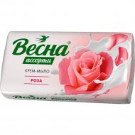 Мыло туалетное «Весна» роза, 6207, 90 г