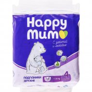 Подгузники для детей «Happy mum» размер 4, 7-18 кг, 18 шт