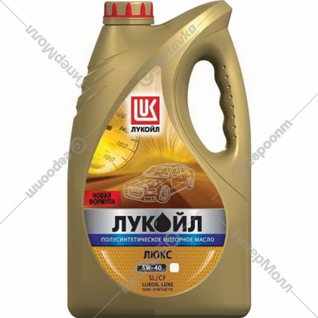 Масло моторное «Lukoil» Люкс, 5W40, 19300, 5 л