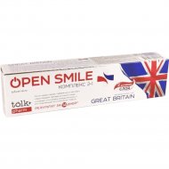 Зубная паста «Open Smile» Traditions of Great Britain, 8117, 100 г