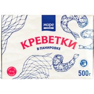 Креветки Vannamei очищенные в панировке, замороженные, 500 г