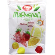 Мармелад «Красный пищевик» MixСок, клубника, апельсин, лимон. вишня, 300 г