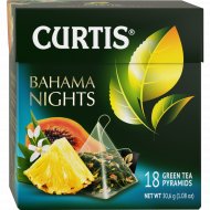Чай зеленый листовой «Curtis» Bahama nights, 18х1.7 г