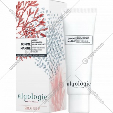 Крем-скраб для лица «Algologie» Jardin Marin, Gomme Marine Deep Cleansing Exfoliating Cream, 50 мл