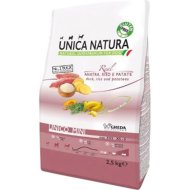Корм для собак «Unica» Natura, 2313, для собак мелких пород, утка, рис и картофель, 2.5 кг