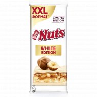Шоколад белый «Nuts» с фундуком и карамелью, 180 г
