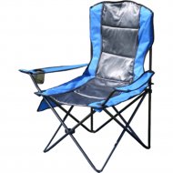 Кресло складное «Sundays» ZC-CC008, синий/серый