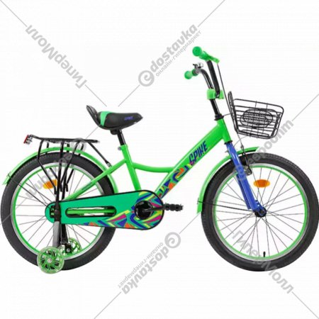 Велосипед «Krakken» Spike 2021, 16, зеленый