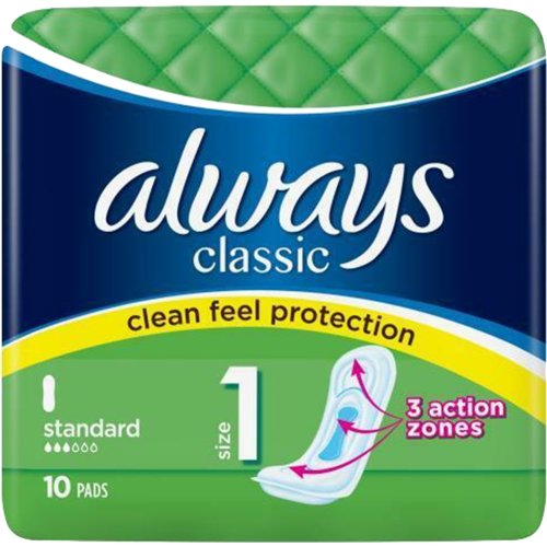 Прокладки женские «Always» Classic Standard, 10 шт