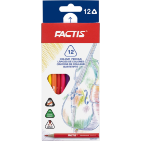 Карандаши цветные «Factis» F07132212, 12 цветов