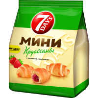 

Круассан мини "7 DAYS" (клубника) 105г