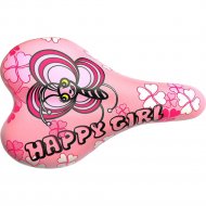 Сиденье велосипеда «DDK» Happy Girl, 1217A, розовый