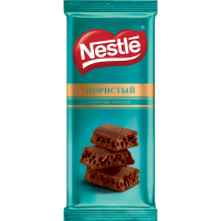 

Шоколад"NESTLE"(молочный,пористый)82г