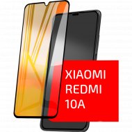 Защитное стекло «Volare Rosso» Fullscreen Full Glue Light, для Xiaomi Redmi 10A, черный