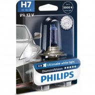 Автолампа «Philips» H7 Diamond Vision, 12972DVB1