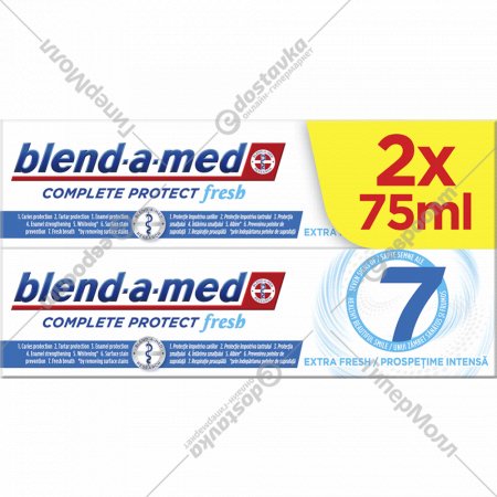 Зубная паста «Blend-a-med» Complete Protect Fresh, 2х75 мл