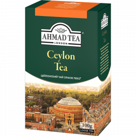 Чай черный «Ahmad Tea» Цей­лон­ский Оранж Пеко, 100 г