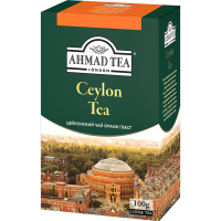 

Чай"AHMAD TEA"(оран.пекое,черн,лист)100г
