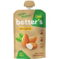 Десерт фруктовый «Better's» яблоко, персик, банан с миндалем, 120 г