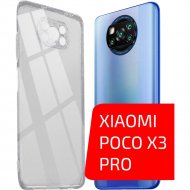 Чехол-накладка «Volare Rosso» Clear, для Xiaomi Poco X3/X3Pro, прозрачный