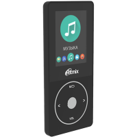 

Плеер MP3 Black "RITMIX"(RF-4650 8GB)