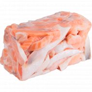 Брюшки лосося атлантического, мороженые, 1 кг, фасовка 0.75 кг