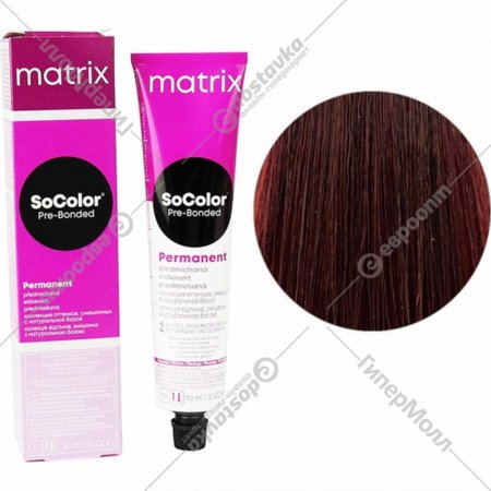 Крем-краска для волос «L'Oreal» Matrix SoColor Pre-Bonded, 5M, E3692000, 90 мл