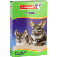 

Песок для купания шиншил"DR.HVOSTOFF"1кг