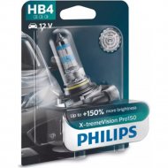 Автолампа «Philips» HB4 X-treme Vision Pro150, 9006XVPB1