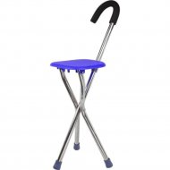 Трость-стул «ISMA» складная 3-х ногая, ISMA-3L, синий